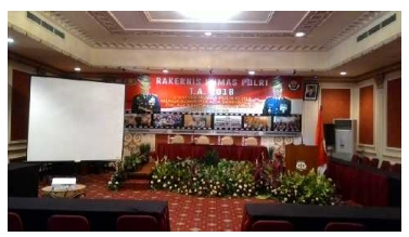 Rakernis Divisi Humas Polri Tahun 2018 Menggunakan alat e-perisalah Setum Polri